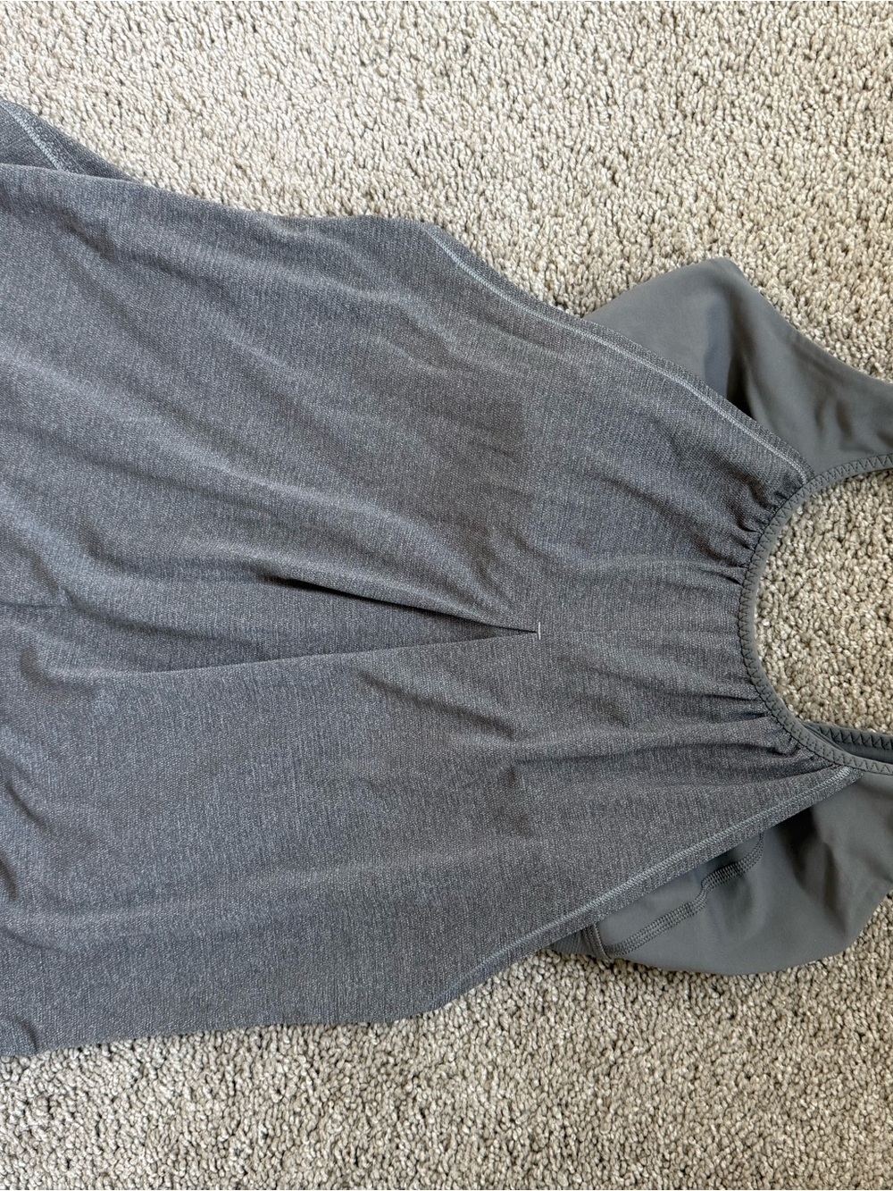 lululemon athletica Gray Run times built in bra - Picture 5 of 8